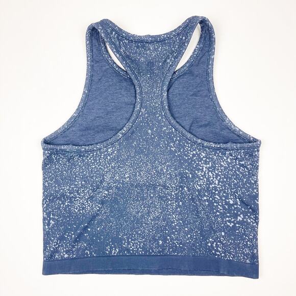 Lululemon Ebb to Street Cropped Tank Distorted Noise Mineral Blue Pastel Blue 12 - Picture 2 of 4